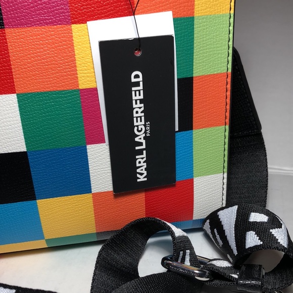 KARL LAGERFELD Colorful Tote Bag NWT